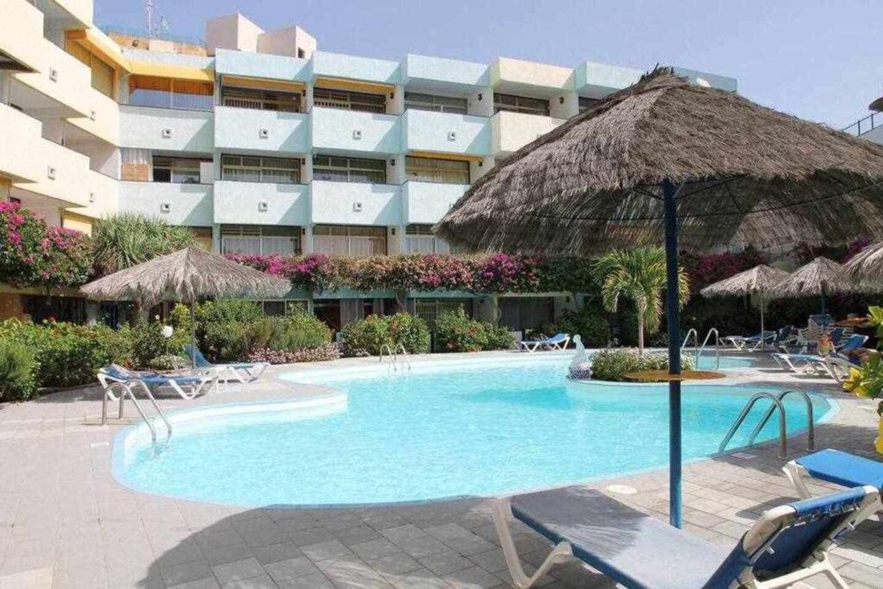 Apartamento Con Piscina Climatizada Y Vista Al Mar San Bartolome de Tirajana  Exterior photo